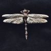 Large Sterling and Bronze Dragonfly by Robert Burkett