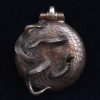Robert Burkett One-of-a-Kind Shibuichi Serpent Pendant