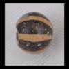 Pyu Round Striped Agate Bead