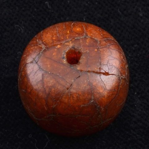 BC1254 | Antique African Copal Trade Bead - 01 | BC1254 | Antique African Copal Trade Bead - 01