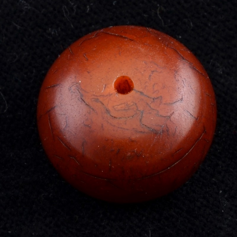 BC1257.1 | BC1257 | Antique African Copal Trade Bead - 01