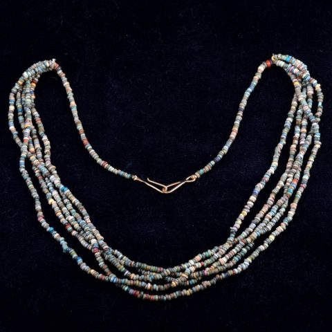BC1297 | 26th Dynasty Egyptian Faience Beads - 00