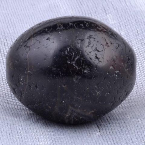 BC1506 | Large Black Agate Bead - 01 | BC1506 | Large Black Agate Bead - 01