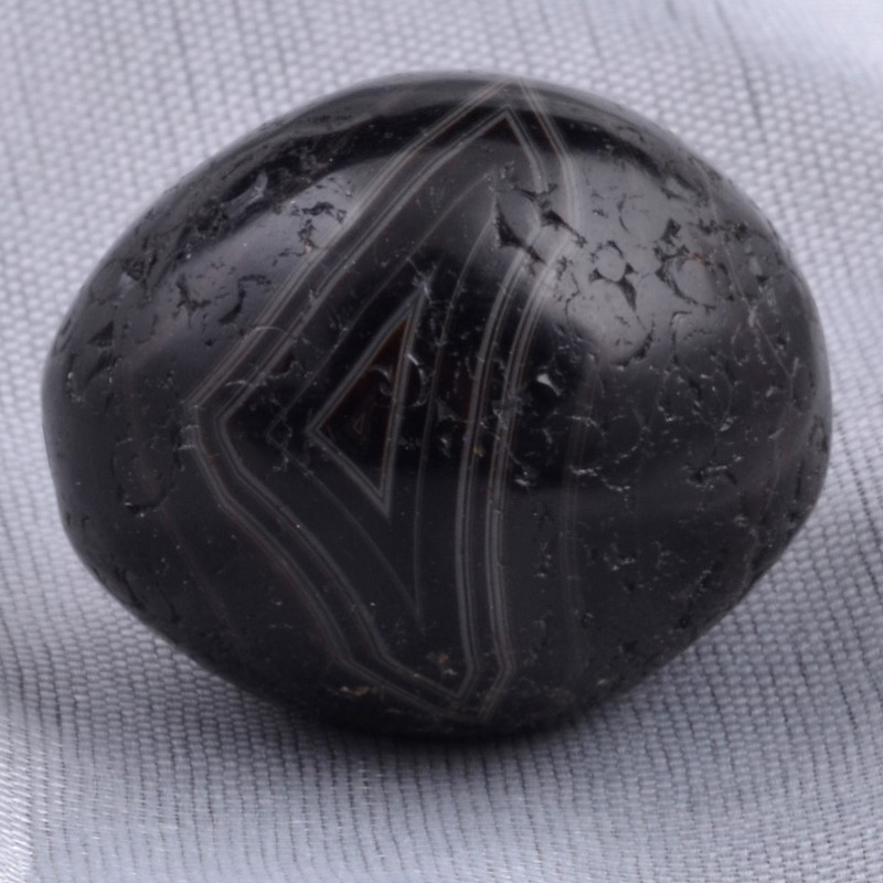 BC1506 | Large Black Agate Bead - 00