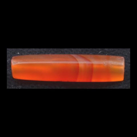 BC1527 | Antique Carnelian Four Sided Bead - 00 | BC1527 | Antique Carnelian Four Sided Bead - 00