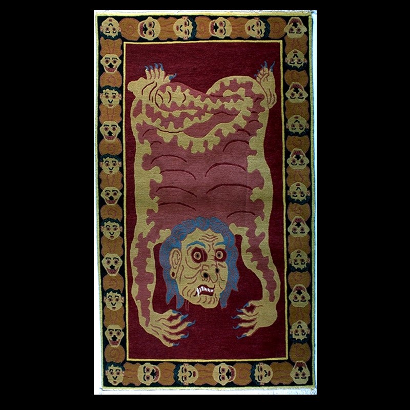 CM005 | Tibetan Tantric Carpet, Haga | CM005 | Tibetan Tantric Carpet, Haga