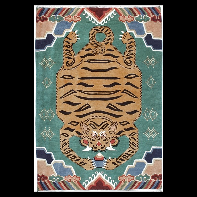 CT023 | Jewel of Wisdom Tiger Carpet | CT023 | Jewel of Wisdom Tiger Carpet