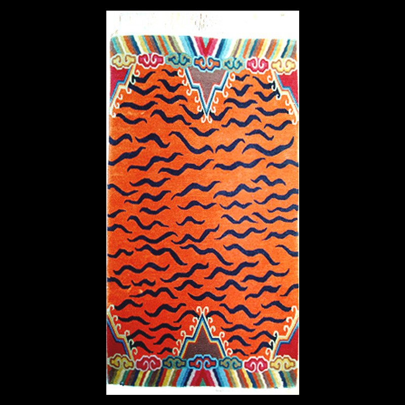 CT064 | Orange Abstract Carpet | CT064 | Orange Abstract Carpet