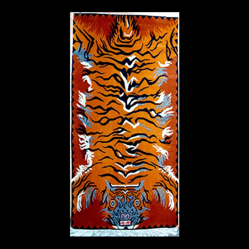 CT070 | Flaming Pelt Tiger Carpet | CT070 | Flaming Pelt Tiger Carpet