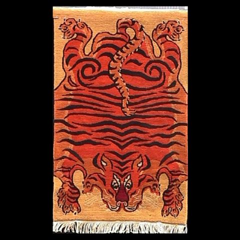 CT071-1R | Tiger Pelt Carpet