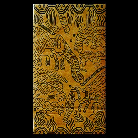 CT099 | Eccentric Abstract Tiger Carpet