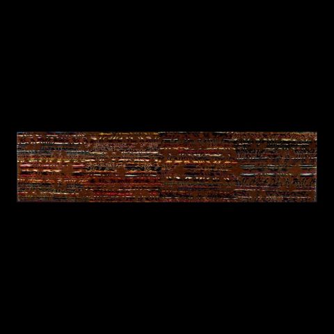 CT151 | Abstract End-of-Day Silk Runner Carpet - 01