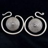 Antique Hill Tribe Silver Gauged Earrings