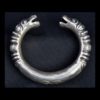 Ethic Chinese Nickel Silver Double Dragon Bracelet