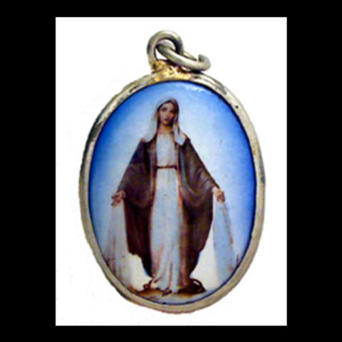 EP22 | Our Lady of Grace Enamel Pendant