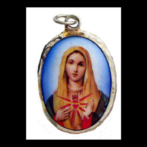 EP23 | Immaculate Heart of Mary Enamel Pendant
