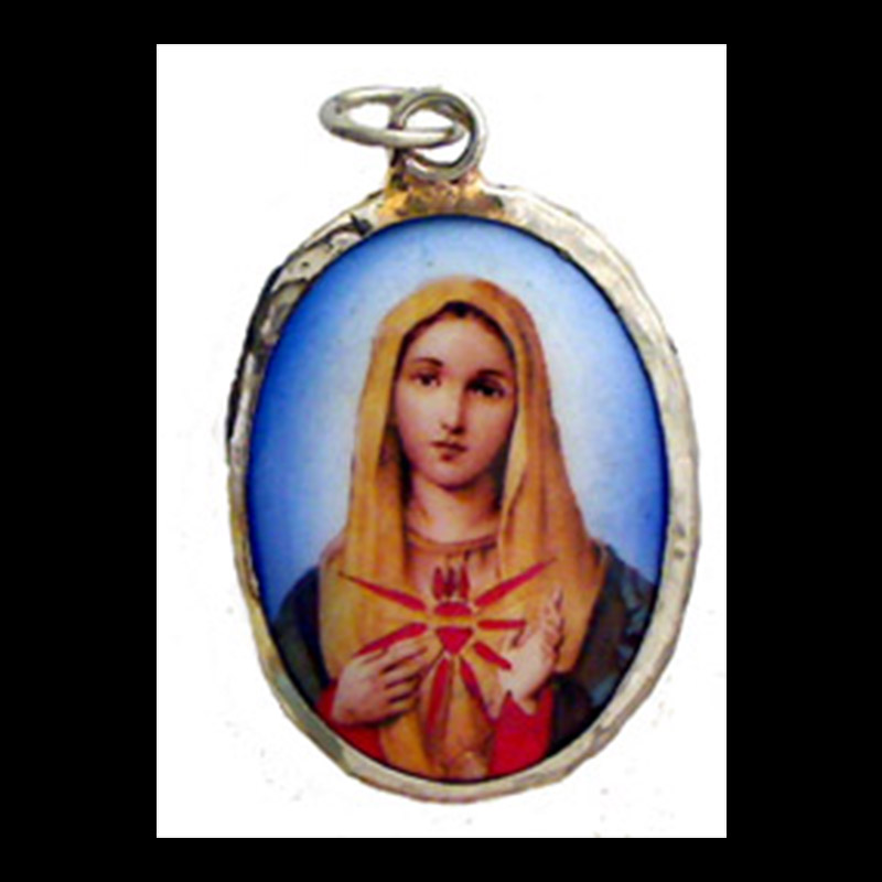 EP23 | Immaculate Heart of Mary Enamel Pendant | EP23 | Immaculate Heart of Mary Enamel Pendant