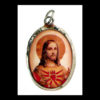 Sacred Heart of Jesus Enamel Pendant
