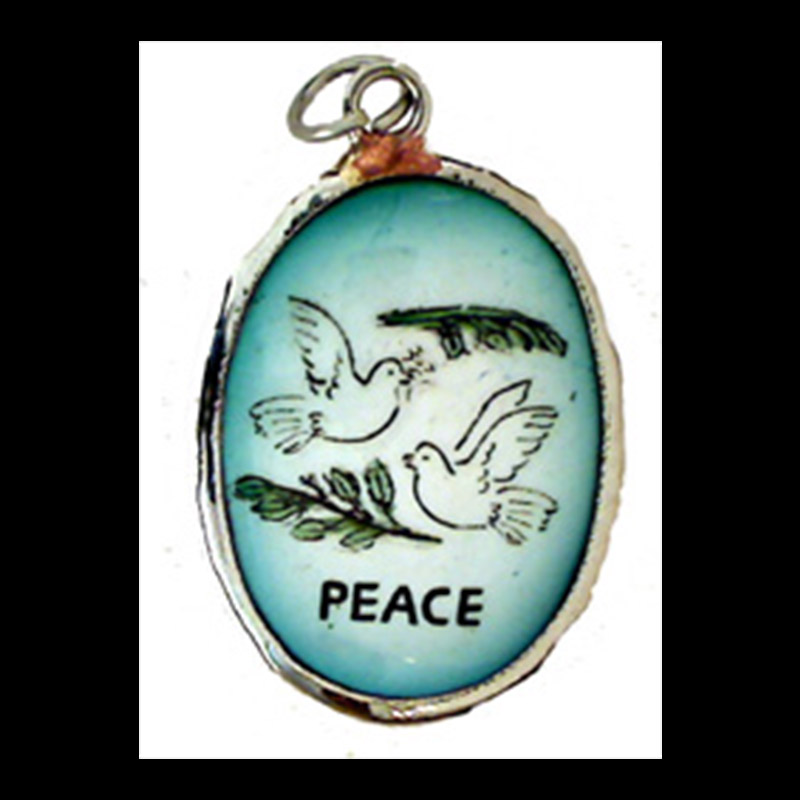 EP52 | Peace Dove Enamel Pendant | EP52 | Peace Dove Enamel Pendant