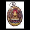 Amitabha Buddha Enamel Pendant