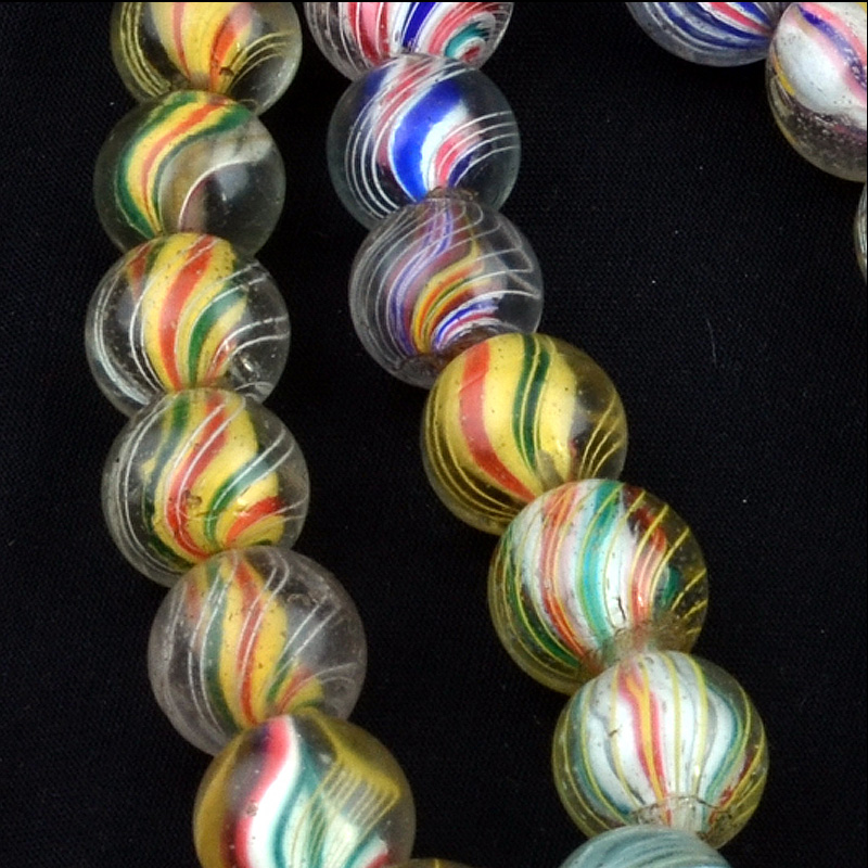 GMB | German Marble Beads - 01 | GMB | German Marble Beads - 01