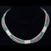 Nepalese Five Strand Necklace