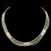 Nepalese Turquoise Five Strand Collar Necklace