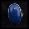 Turkoman Lapis and Sterling Ring