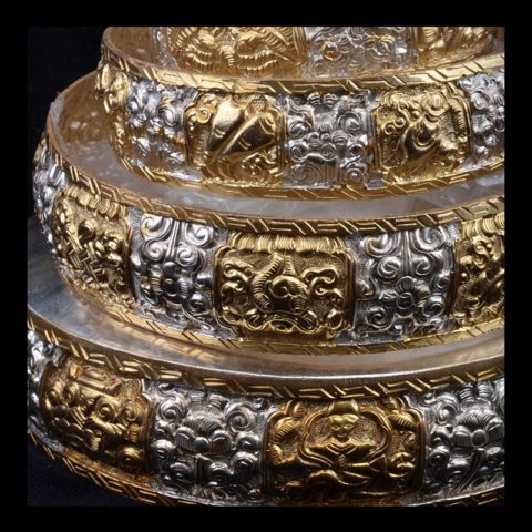 MD102 | Four Tier Mandala Offering Set - 01 | MD102 | Four Tier Mandala Offering Set - 01