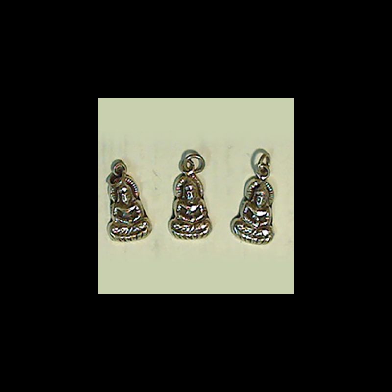 SP121 | Sterling Silver Tiny Sakyamuni Buddha Charm | SP121 | Sterling Silver Tiny Sakyamuni Buddha Charm