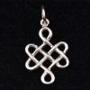 Sterling Silver Endless Knot Pendant