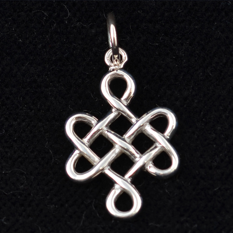 SP126 | Sterling Silver Endless Knot Pendant | SP126 | Sterling Silver Endless Knot Pendant