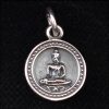 Sterling Buddha Coin Amulet