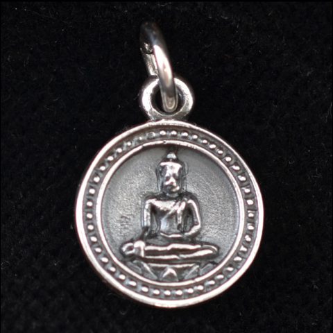 SP209 | Sterling Buddha Coin Amulet - 00