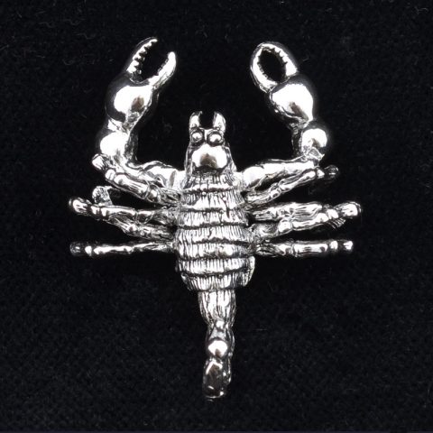 SP803 | Articulated Sterling Silver Scorpion Pendant - 01
