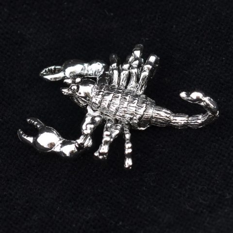 SP803 | Articulated Sterling Silver Scorpion Pendant - 01 | SP803 | Articulated Sterling Silver Scorpion Pendant - 01