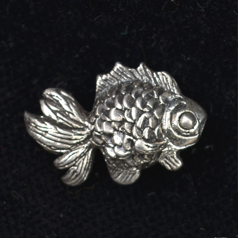 TTB20 | Sterling Silver Fish Bead - 00 | TTB20 | Sterling Silver Fish Bead - 00